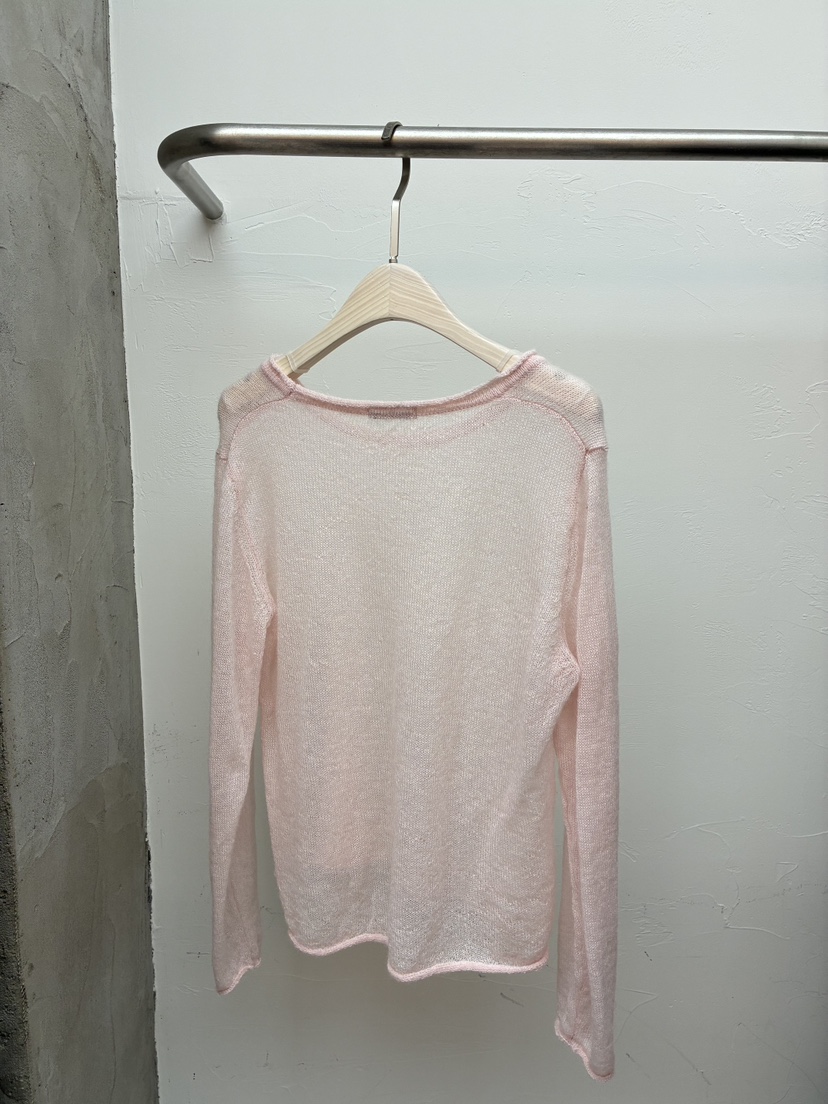 Verbena東大門代購女士新款26春夏真品休閑推薦針織衫馬海毛Verbena針織衫