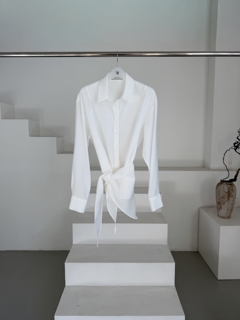 OATMEAL韓國直郵女裝新品26春夏時尚職業人氣真品襯衫蕾絲衫OATMEAL襯衫/蕾絲衫圖色1