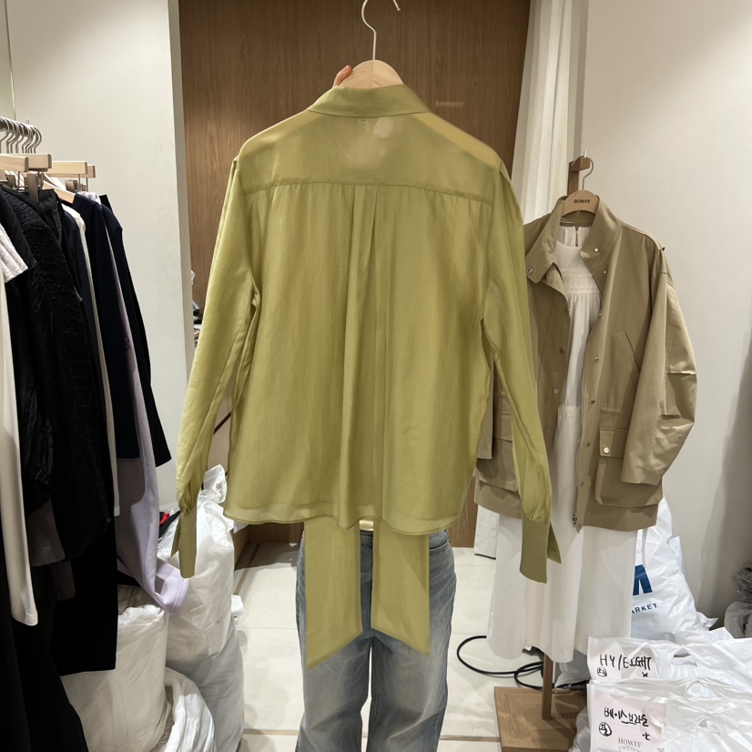 HOWFF東大門實拍女裝新品推薦人氣26春夏職業真品襯衫蕾絲衫HOWFF襯衫/蕾絲衫
