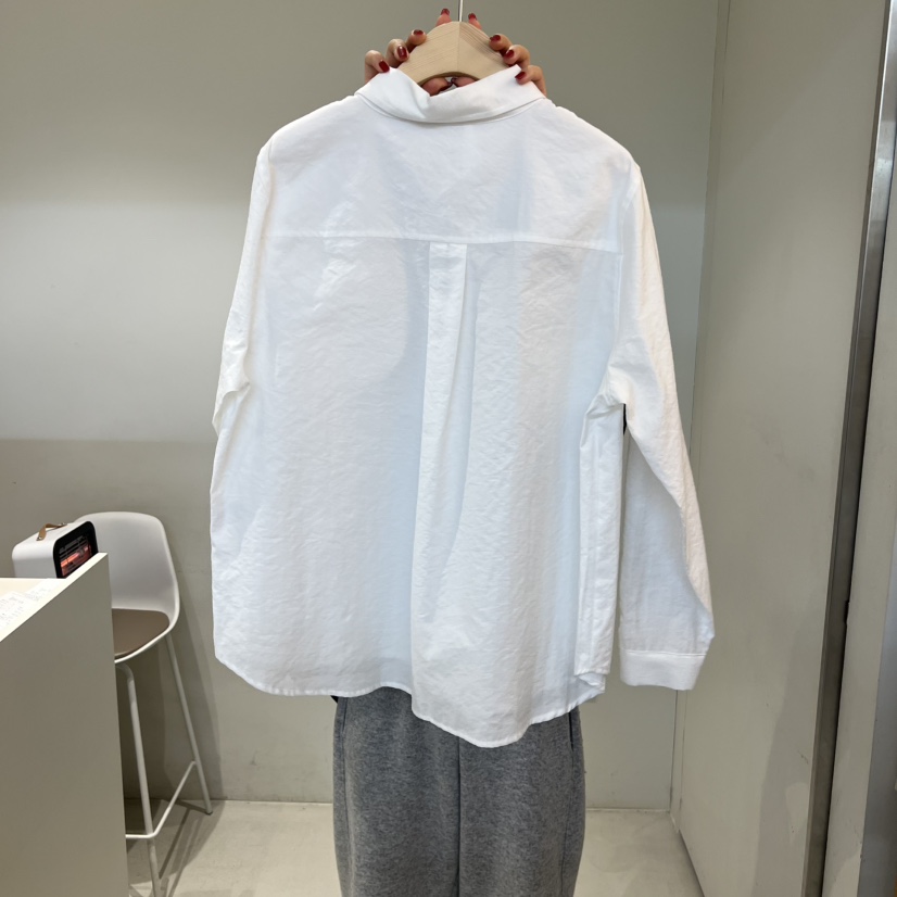 OUTRENE東大門實拍女裝新品職業26春夏推薦休閑襯衫蕾絲衫OUTRENE襯衫/蕾絲衫