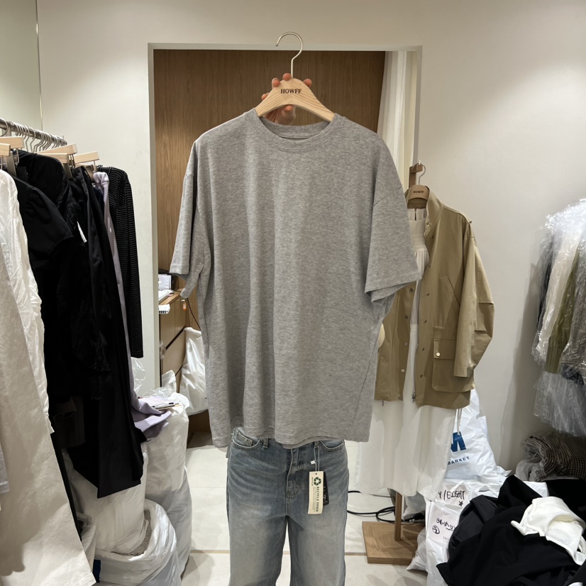 HOWFF韓國直郵女士新品職業推薦真品熱賣時尚人氣26春夏T恤HOWFFT恤圖色1