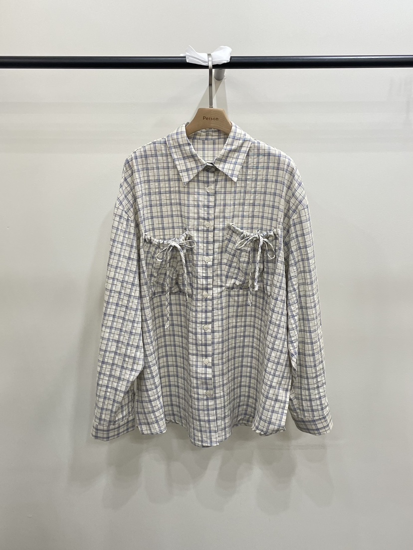 PERSON東大門直郵女裝新款人氣推薦職業26春夏襯衫蕾絲衫PERSON襯衫/蕾絲衫圖色1