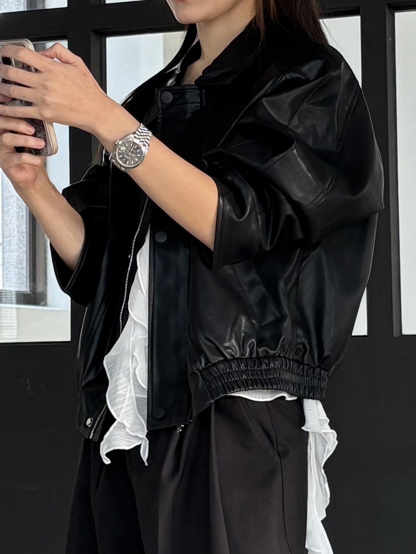 ADDICTED東大門代購女裝新款休閑推薦人氣時尚真品職業夾克ADDICTED夾克