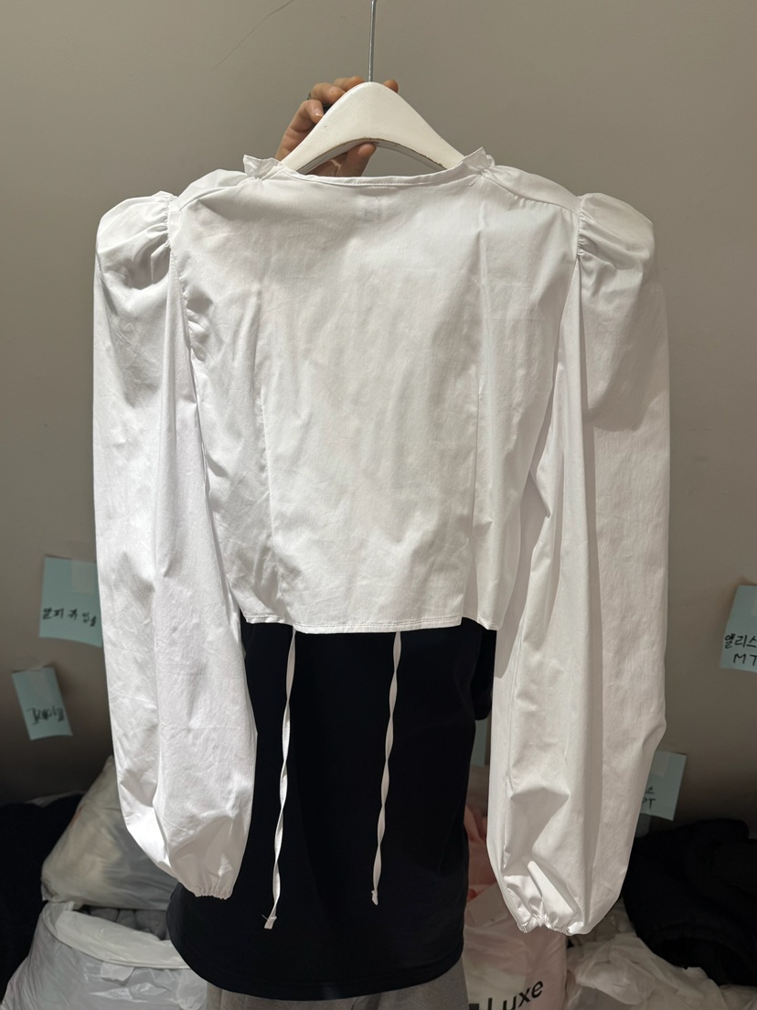 BELITA-L東大門代購女士新品真品熱賣休閑襯衫蕾絲衫系帶BELITA-L襯衫/蕾絲衫