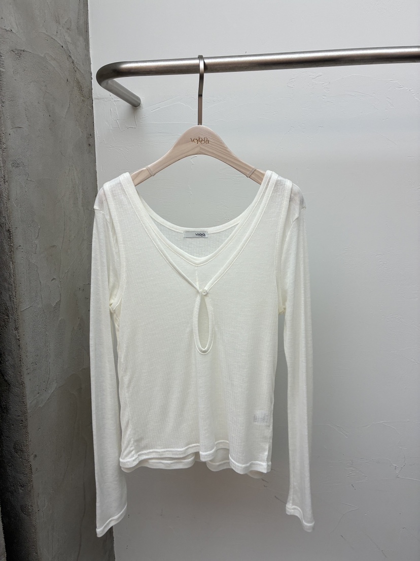 Verbena東大門實拍女裝新品職業熱賣26春夏套裝套裝深V 紐扣Verbena套裝圖色1