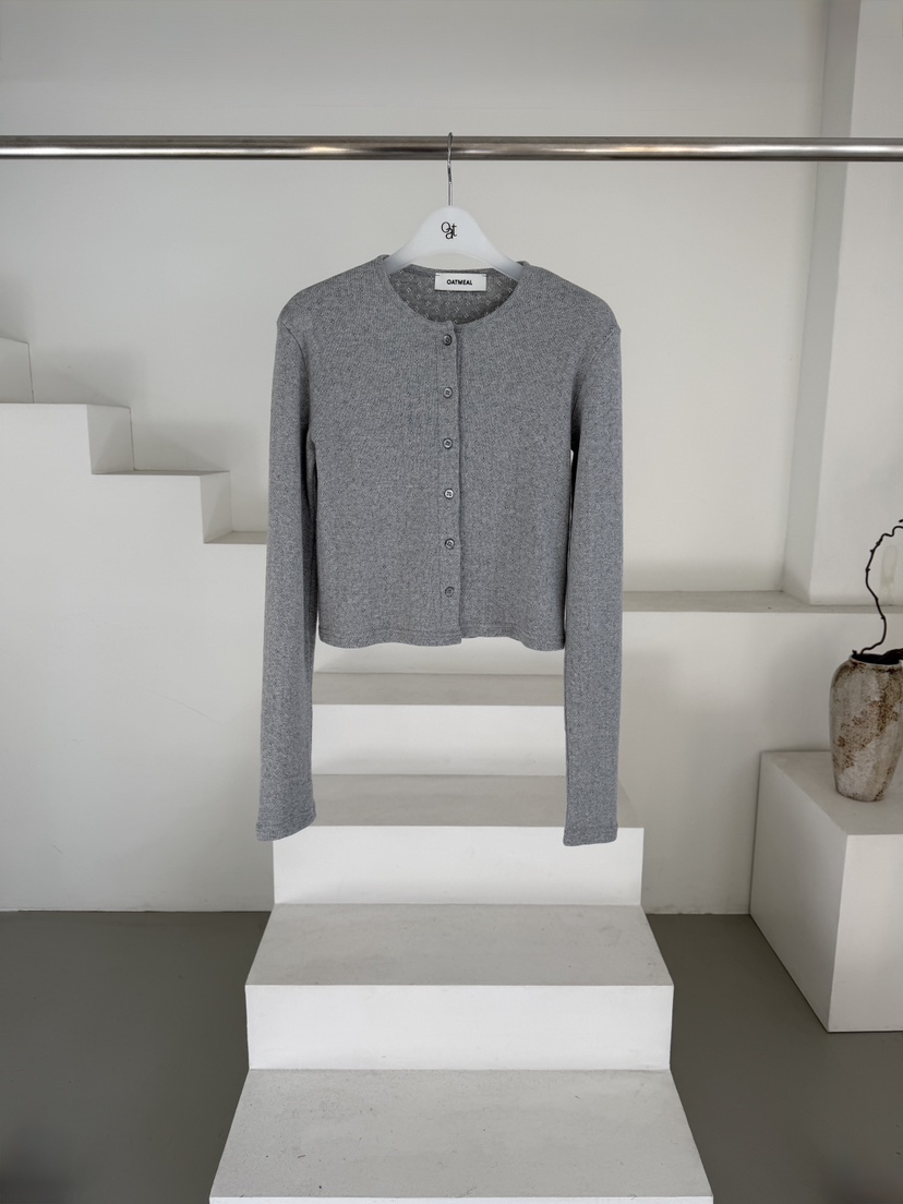 OATMEAL韓國直郵女裝新款時尚26春夏真品熱賣休閑長袖T恤OATMEAL長袖T恤圖色2