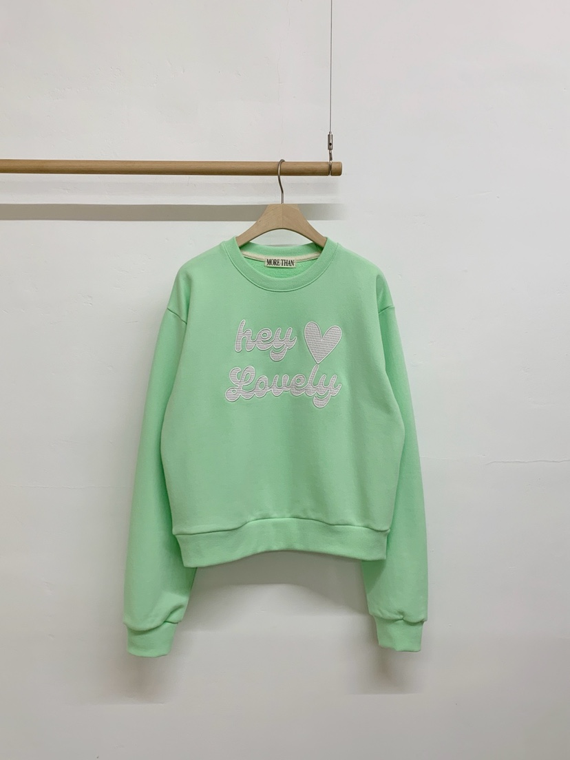 MORE THAN-P東大門實拍女士新款推薦真品人氣熱賣職業衛衣MORE THAN衛衣圖色2