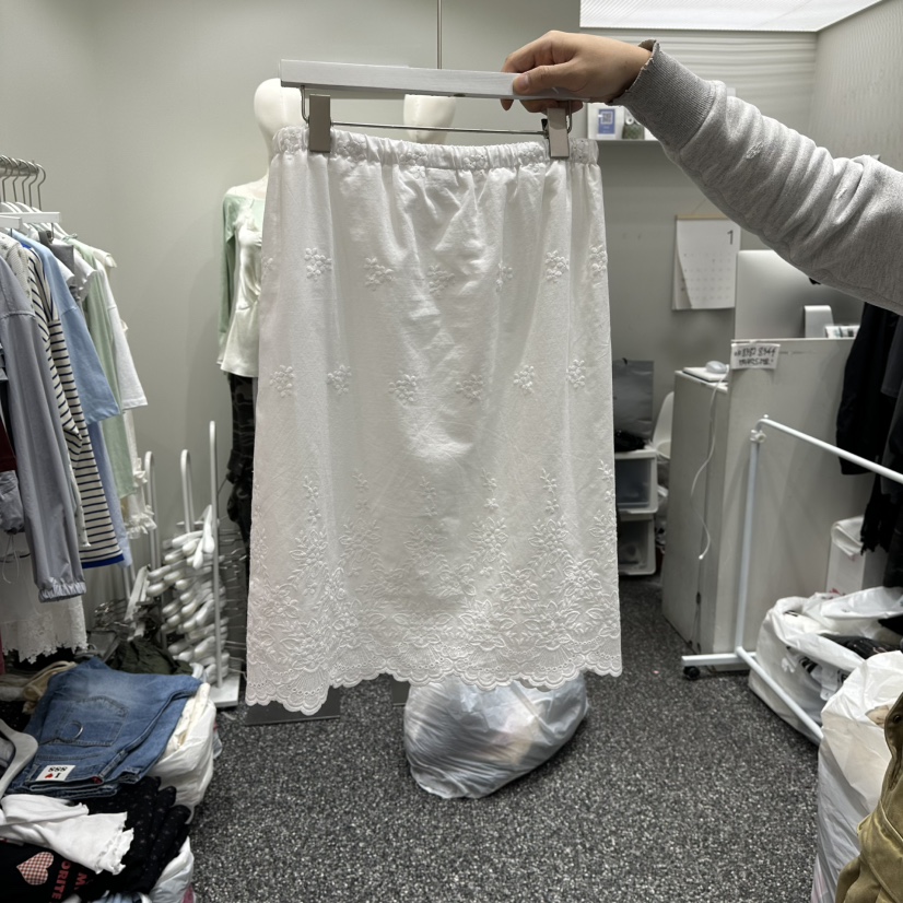 VINTAGE 888東大門代購女裝新品推薦職業半身裙中短裙棉VINTAGE888/TRIPLE EIGHT半身裙/中短裙