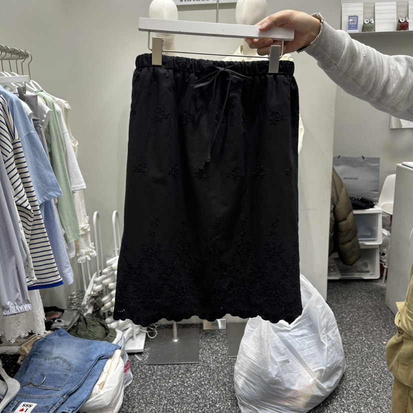 VINTAGE 888東大門代購女裝新品推薦職業半身裙中短裙棉VINTAGE888/TRIPLE EIGHT半身裙/中短裙圖色2