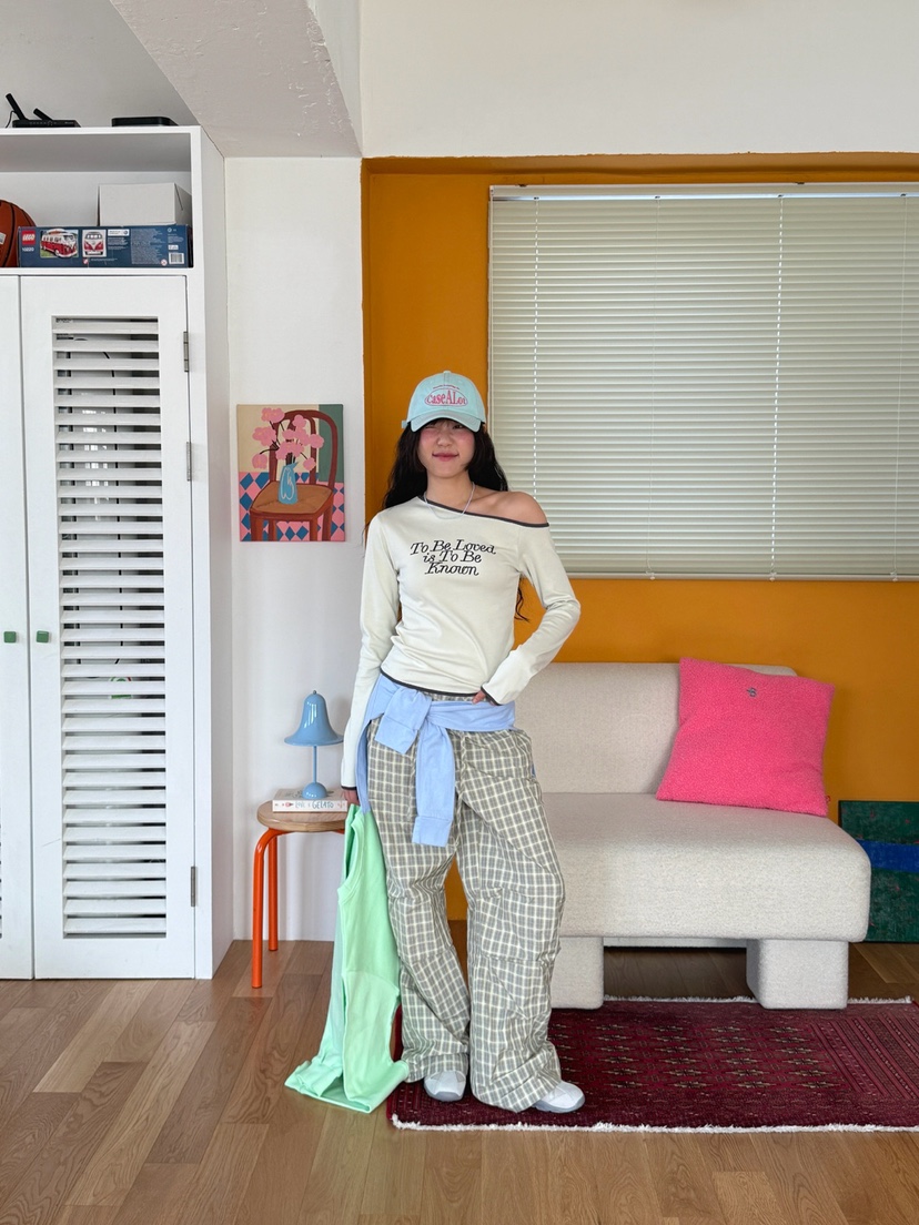 MORE THAN-P東大門直郵女裝新款休閑推薦26春夏長袖T恤MORE THAN長袖T恤