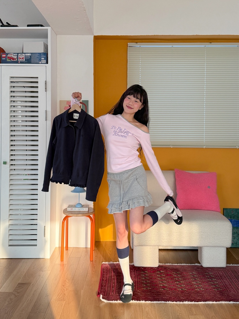 MORE THAN-P東大門直郵女裝新款休閑推薦26春夏長袖T恤MORE THAN長袖T恤