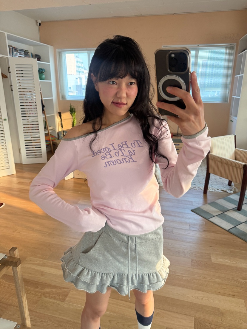 MORE THAN-P東大門直郵女裝新款休閑推薦26春夏長袖T恤MORE THAN長袖T恤