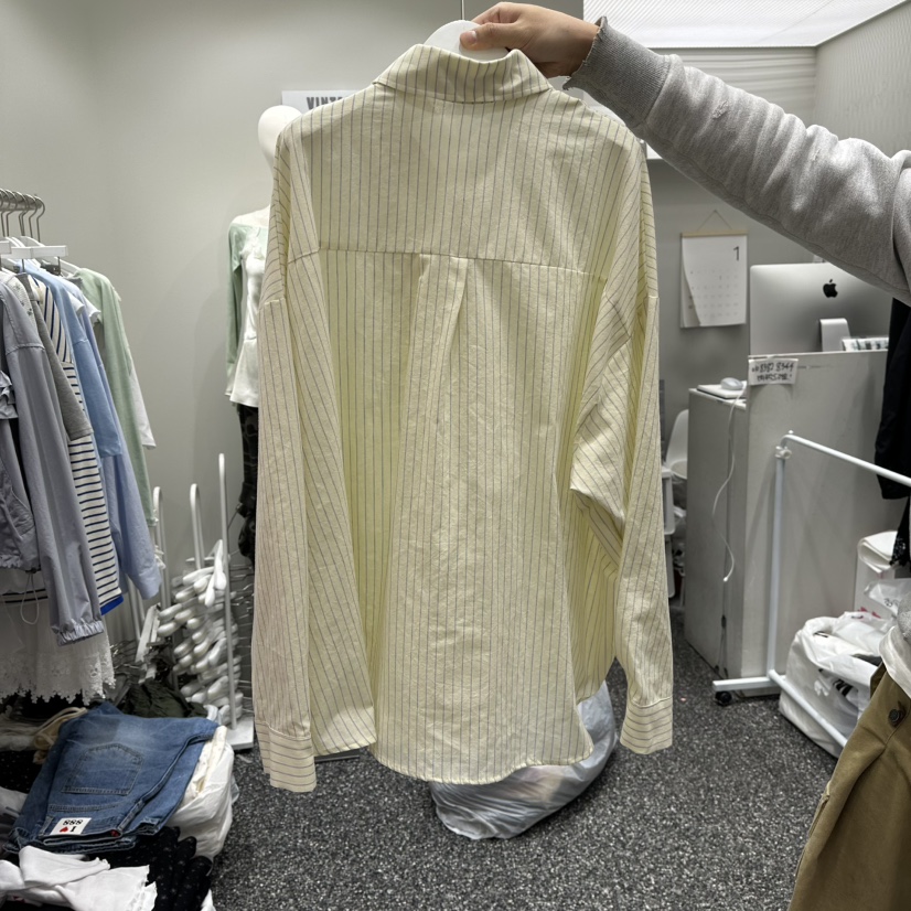 VINTAGE 888東大門實拍女士新款休閑真品26春夏襯衫蕾絲衫VINTAGE888/TRIPLE EIGHT襯衫/蕾絲衫