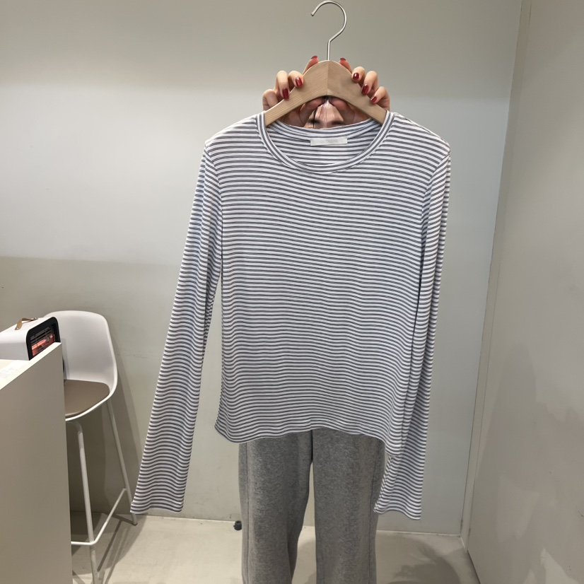 OUTRENE東大門實拍女士新品人氣真品休閑推薦26春夏長袖T恤OUTRENE長袖T恤圖色3