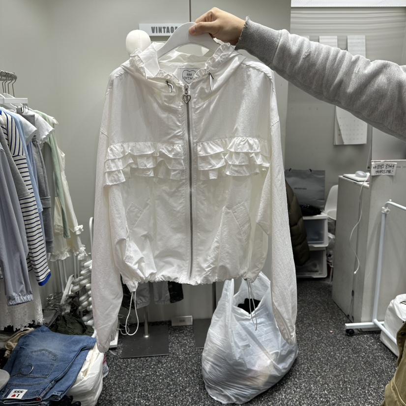 VINTAGE 888韓國直郵女裝新品時尚休閑真品人氣熱賣夾克VINTAGE888/TRIPLE EIGHT夾克圖色1
