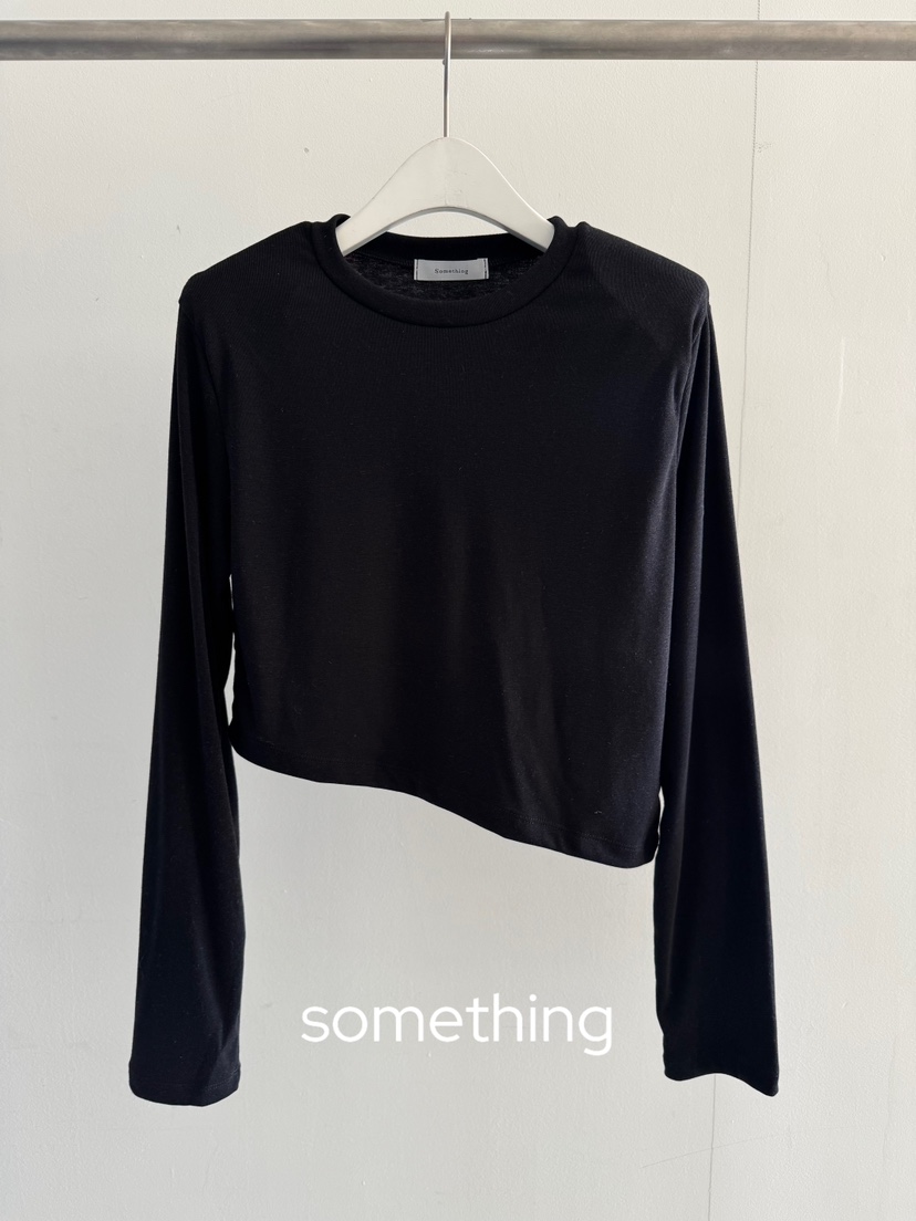 SOMETHING-L/FANCY東大門實拍女士新品真品26春夏長袖T恤SOMETHING-L/FANCY長袖T恤圖色3