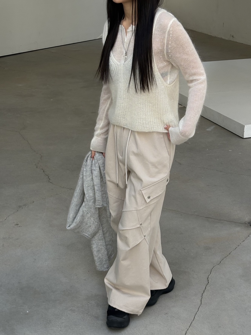 Verbena東大門代購女士新款真品休閑推薦26春夏職業休閑褲Verbena休閑褲