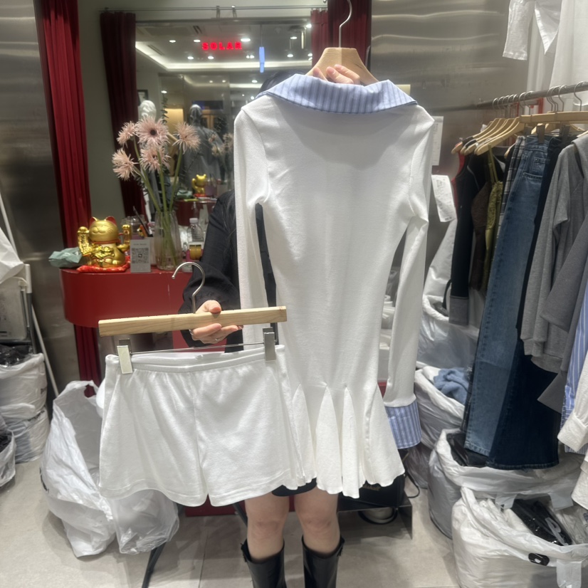 SOLAR東大門直郵女裝新品26春夏時尚真品熱賣休閑套裝兩件套SOLAR套裝