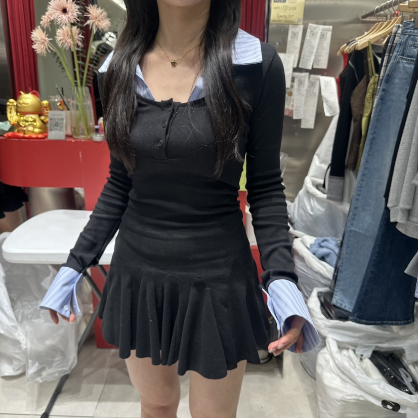 SOLAR東大門直郵女裝新品26春夏時尚真品熱賣休閑套裝兩件套SOLAR套裝圖色3