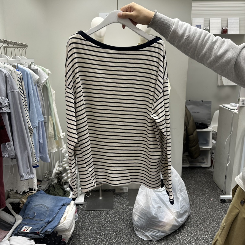 VINTAGE 888東大門實拍女裝新款職業真品人氣熱賣長袖T恤VINTAGE888/TRIPLE EIGHT長袖T恤圖色1