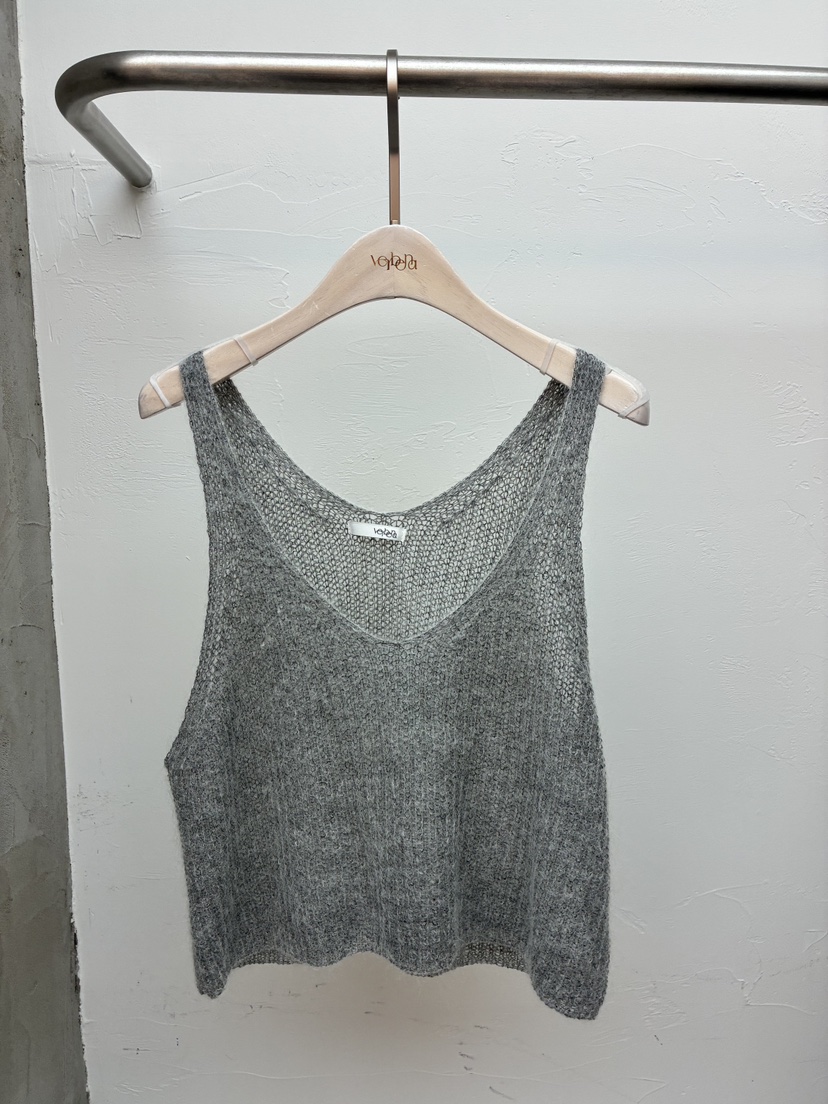 Verbena東大門代購女裝新款26春夏職業熱賣吊帶背心馬海毛Verbena吊帶/背心圖色6