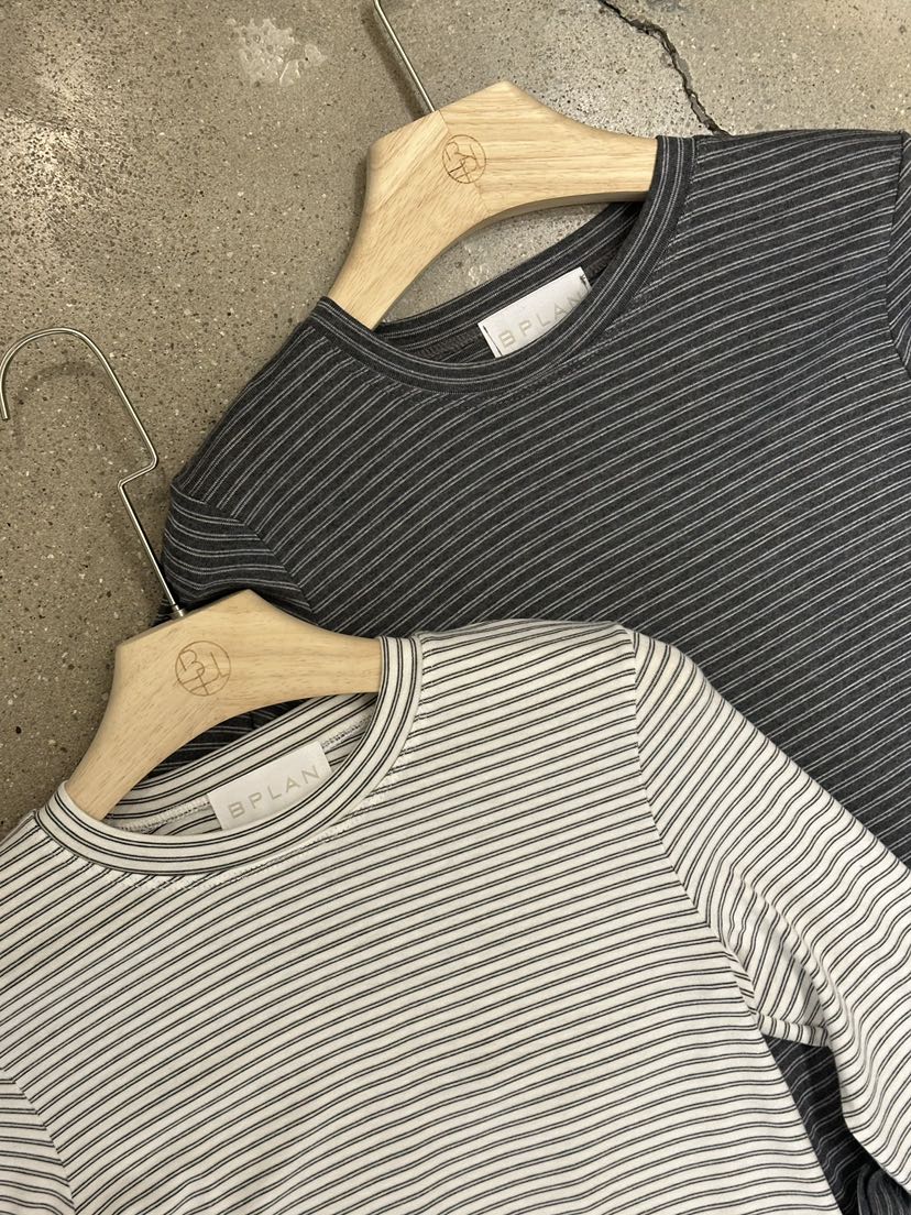 BPLAN韓國代購女裝新品職業真品時尚休閑人氣26春夏長袖T恤BPLAN長袖T恤