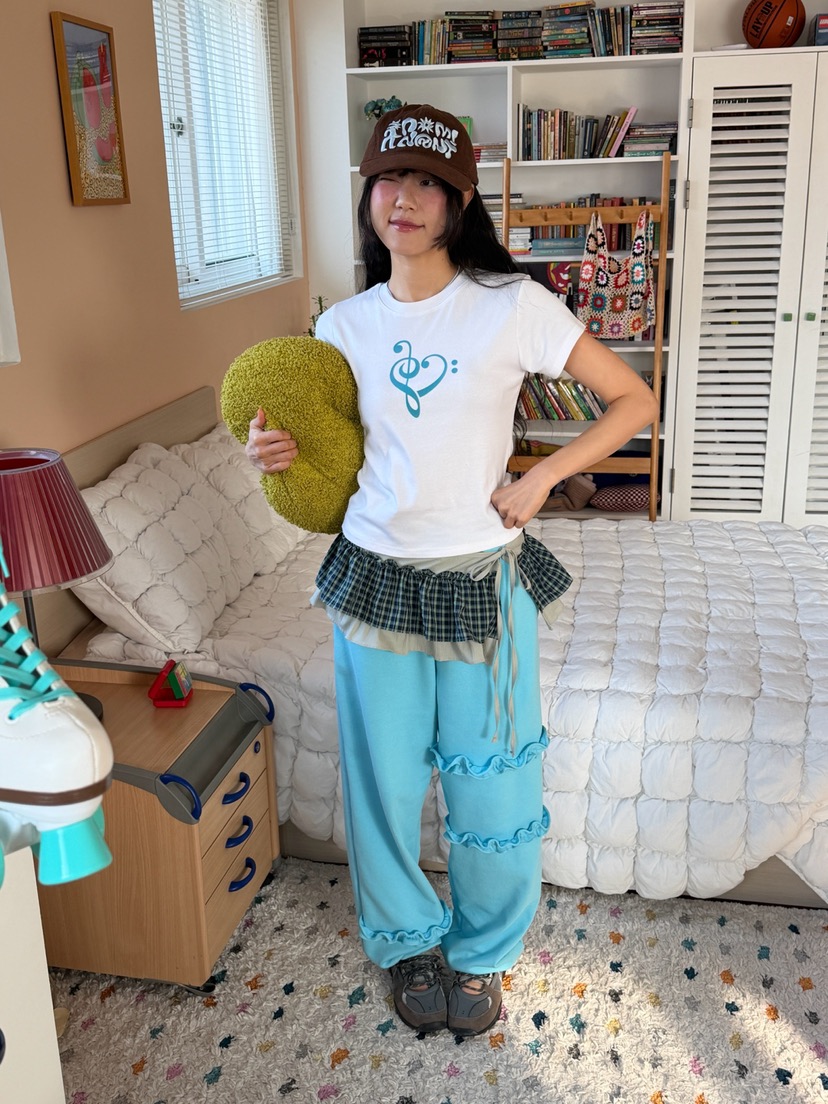 MORE THAN-P韓國直郵女裝新款時尚職業真品休閑26春夏休閑褲MORE THAN休閑褲