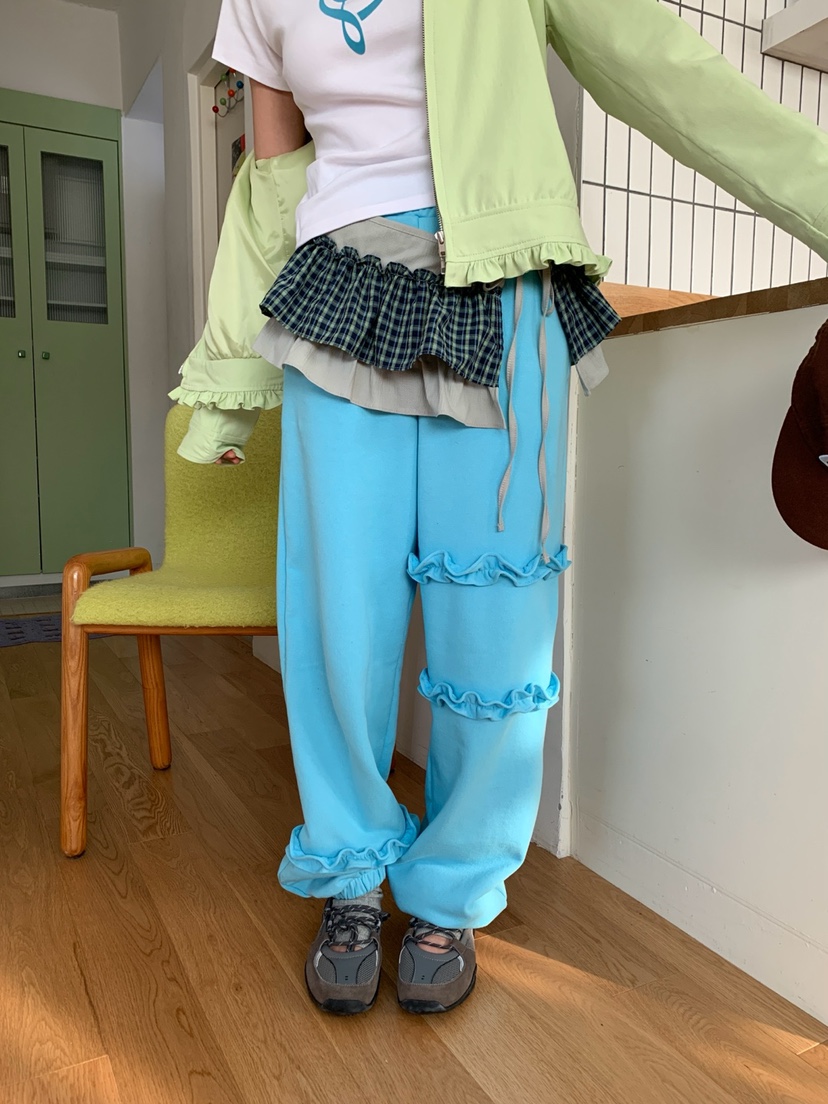 MORE THAN-P韓國直郵女裝新款時尚職業真品休閑26春夏休閑褲MORE THAN休閑褲