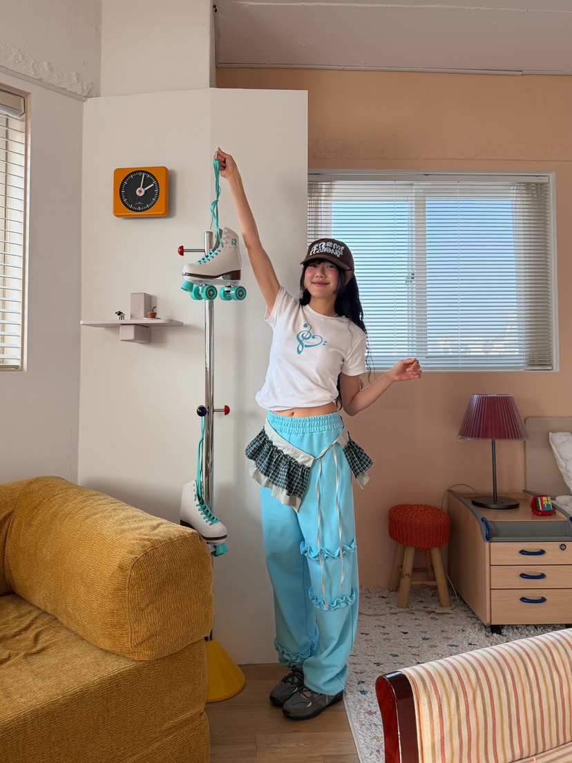 MORE THAN-P韓國直郵女裝新款時尚職業真品休閑26春夏休閑褲MORE THAN休閑褲