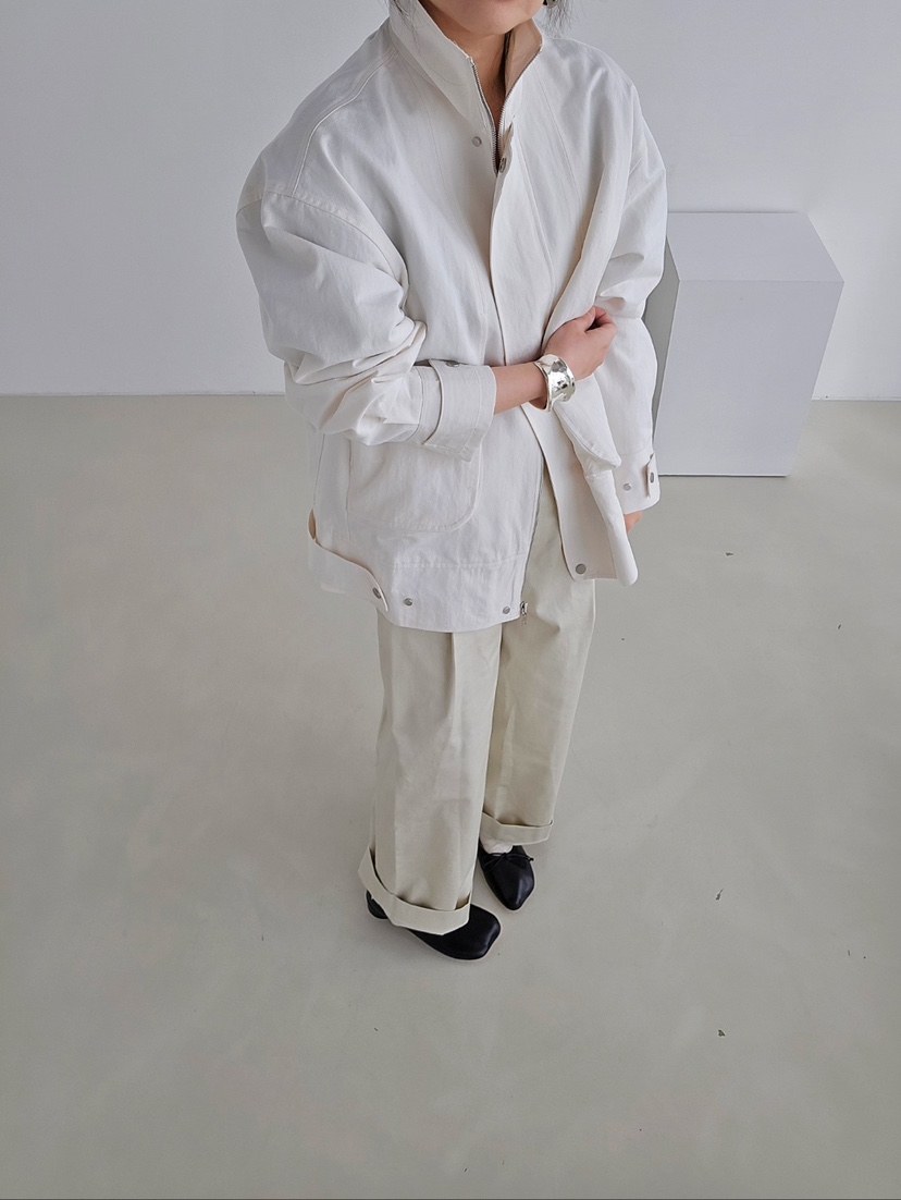 J SHOP東大門代購女裝新款休閑時尚26春夏職業真品夾克口袋J_SHOP夾克