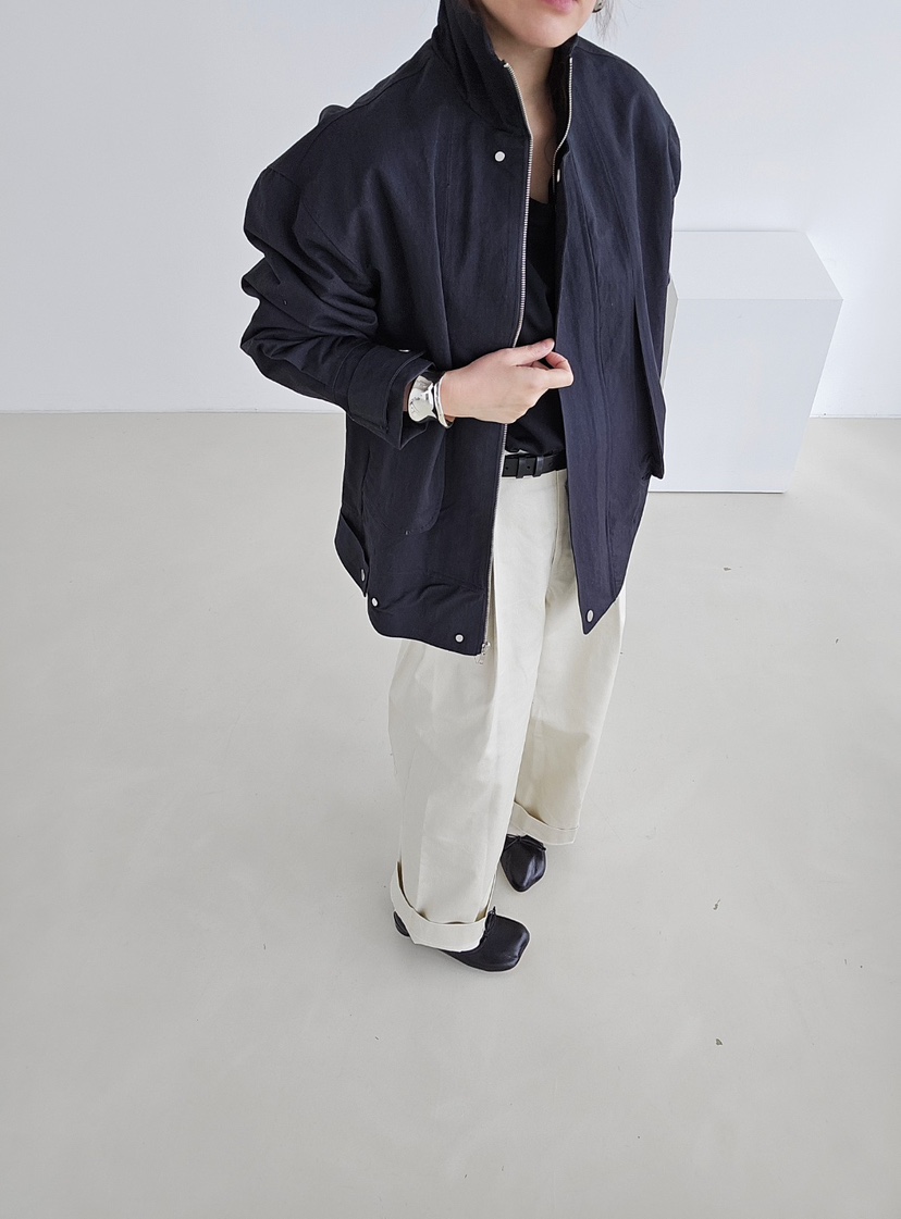 J SHOP東大門代購女裝新款休閑時尚26春夏職業真品夾克口袋J_SHOP夾克