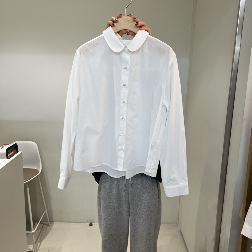 OUTRENE東大門直郵女裝新款職業熱賣推薦真品休閑襯衫蕾絲衫OUTRENE襯衫/蕾絲衫圖色1