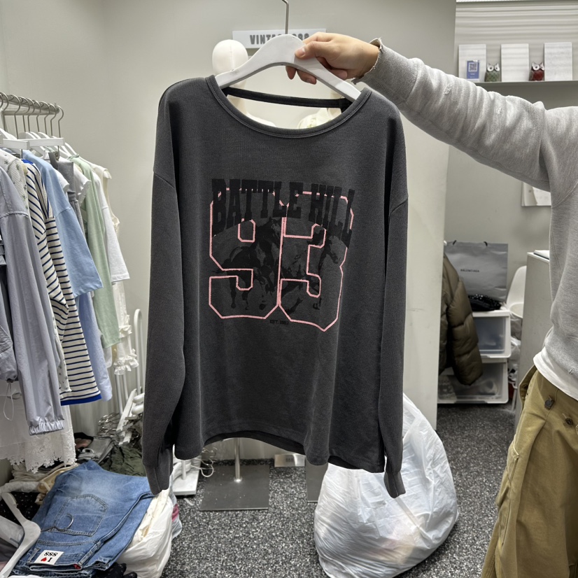 VINTAGE 888東大門實拍女裝新品時尚人氣熱賣休閑真品衛衣VINTAGE888/TRIPLE EIGHT衛衣圖色2