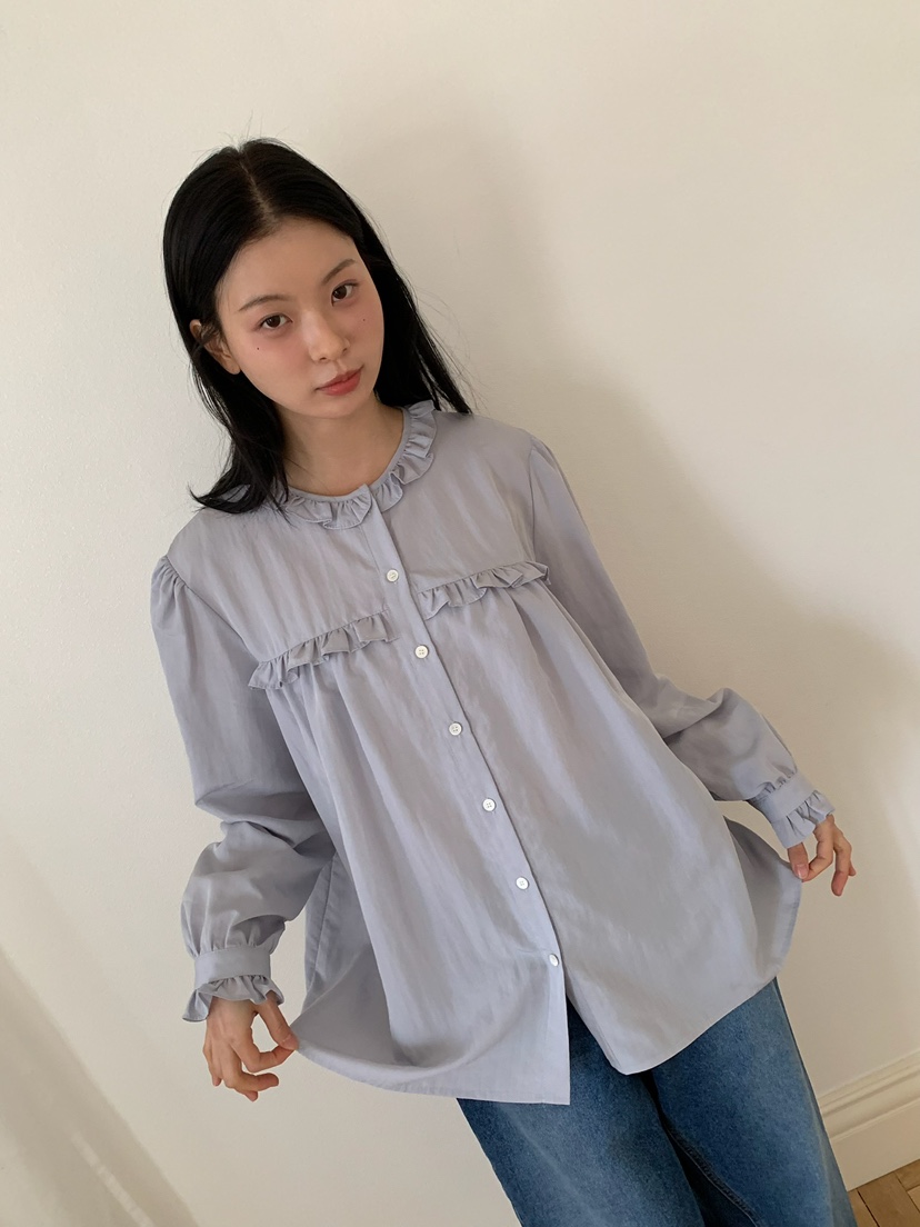 LOVE MY SANTA韓國直郵女士新款時尚推薦真品襯衫蕾絲衫Santa/LOVE MY SANTA襯衫/蕾絲衫圖色2