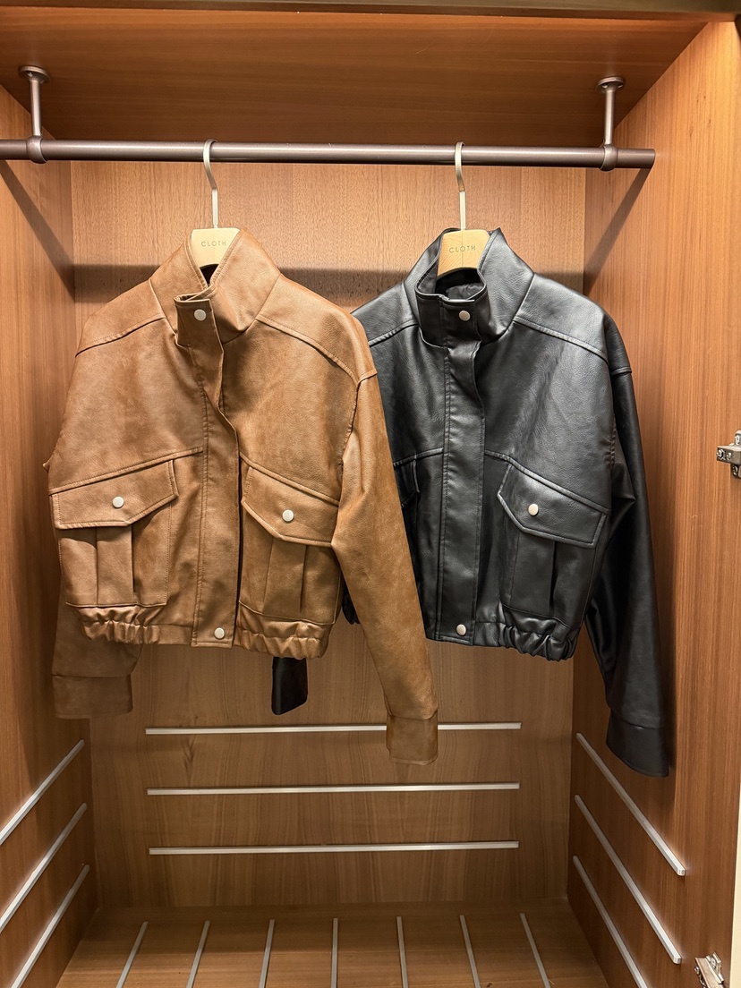 CLOTH韓國直郵女裝新品26春夏職業時尚人氣熱賣推薦夾克皮革CLOTH夾克