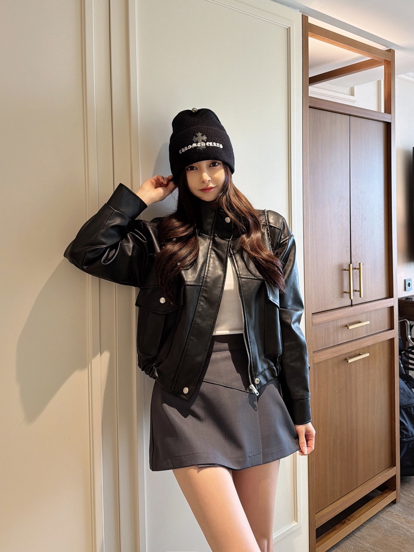 CLOTH韓國直郵女裝新品26春夏職業時尚人氣熱賣推薦夾克皮革CLOTH夾克