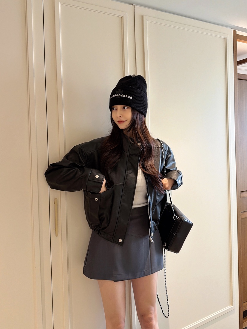 CLOTH韓國直郵女裝新品26春夏職業時尚人氣熱賣推薦夾克皮革CLOTH夾克