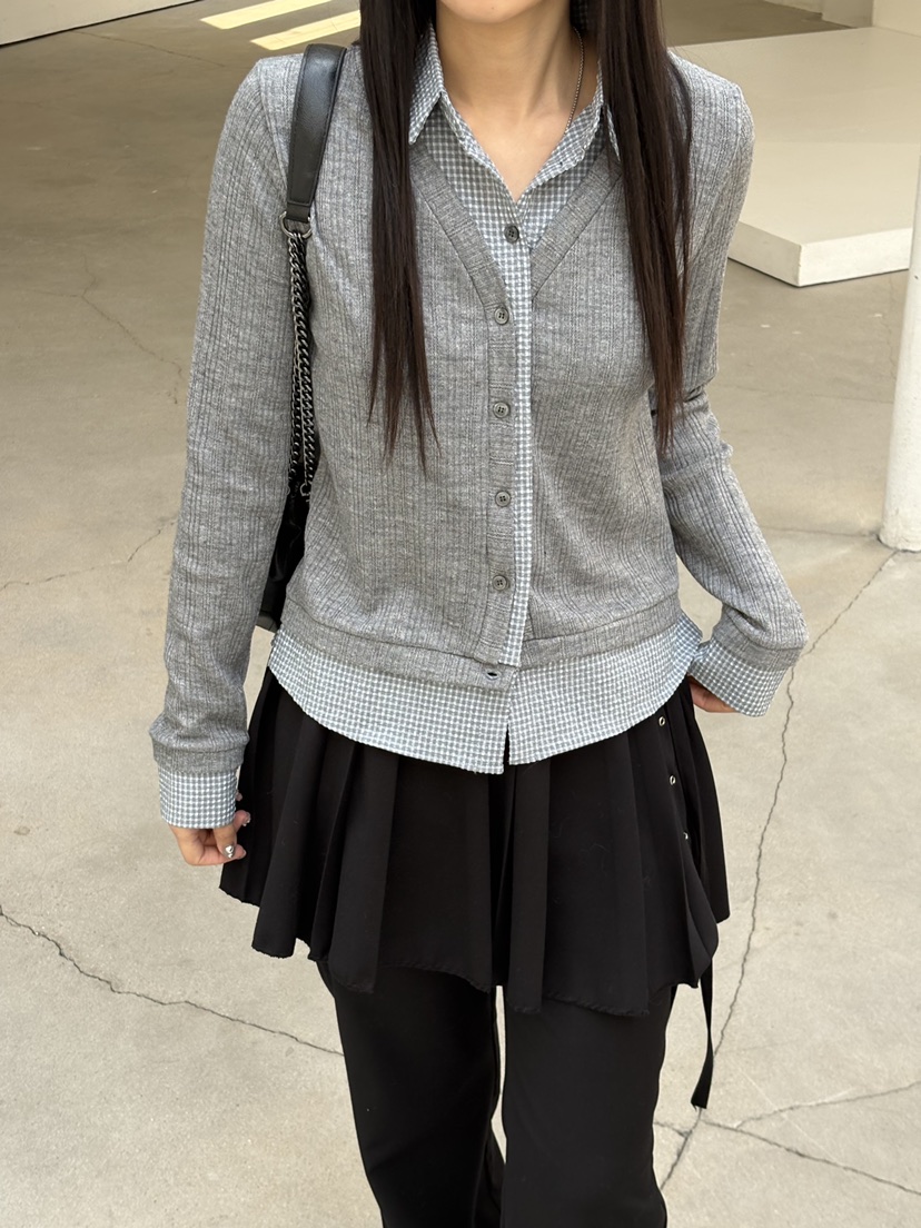 Verbena東大門代購女士新款真品推薦時尚人氣休閑26春夏針織衫Verbena針織衫