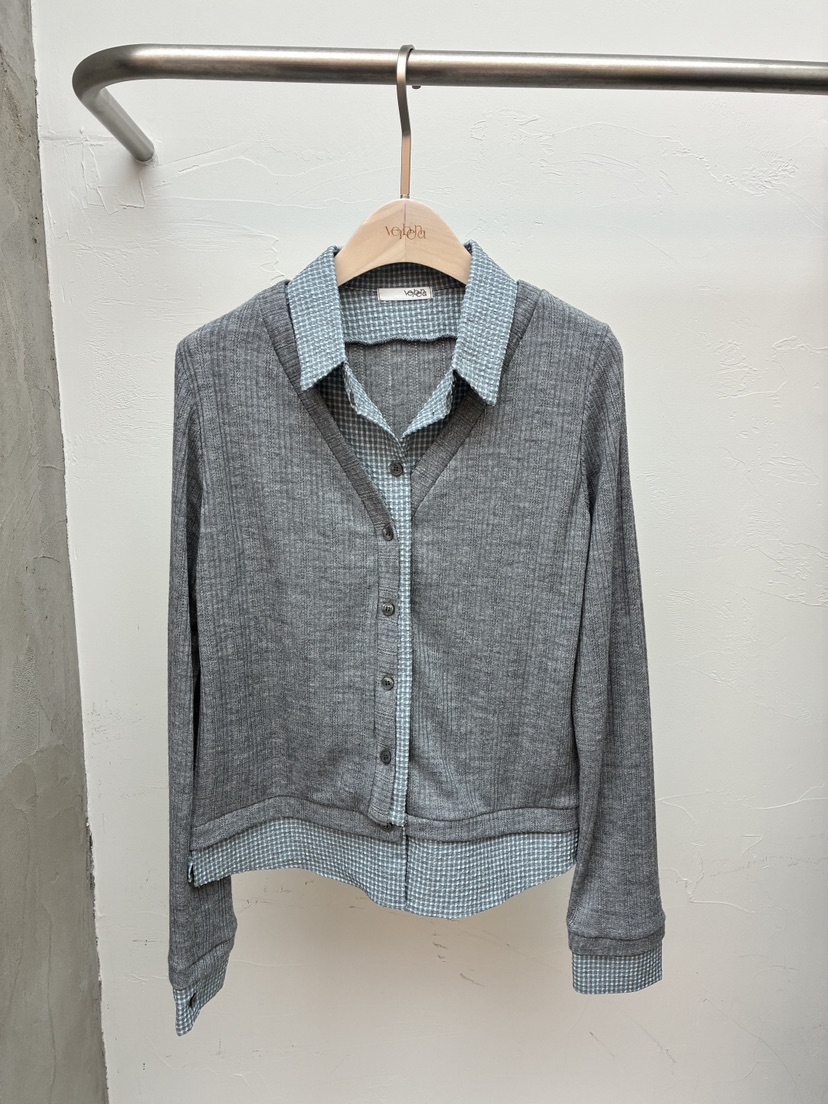 Verbena東大門代購女士新款真品推薦時尚人氣休閑26春夏針織衫Verbena針織衫圖色1