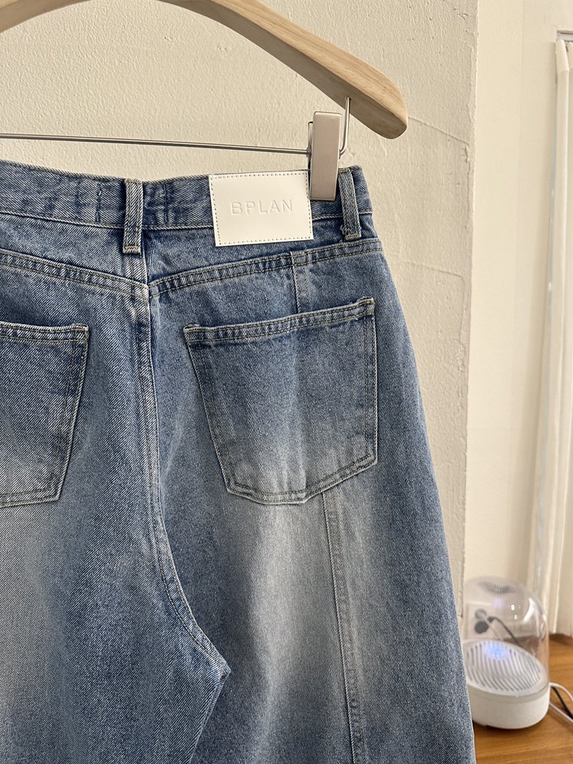 BPLAN東大門直郵女士新款時尚真品26春夏人氣休閑職業牛仔褲BPLAN牛仔褲