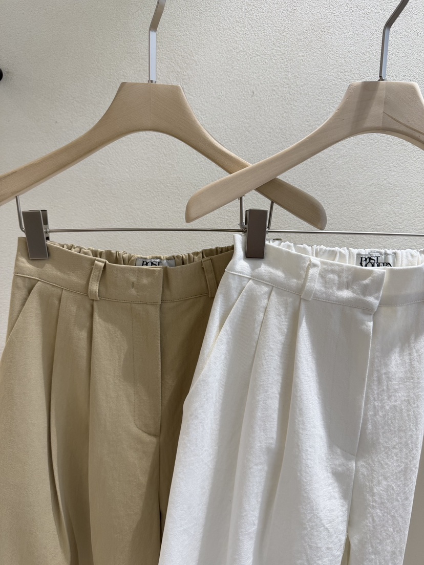 POSTMODERN東大門實拍女士新款26春夏推薦時尚真品休閑褲POSTMODERN休閑褲