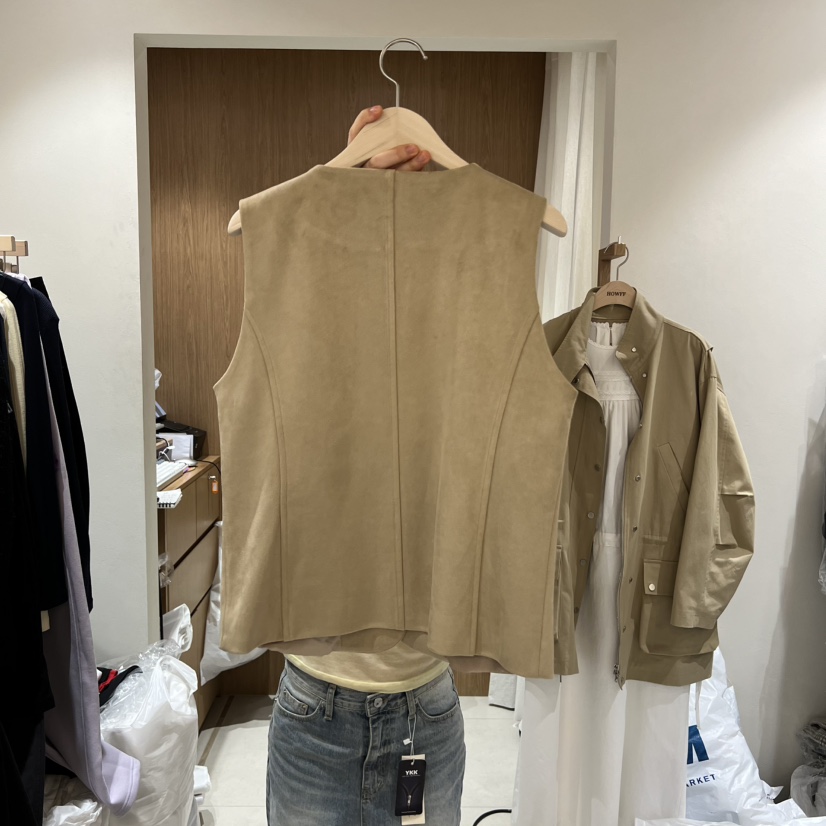 HOWFF韓國代購女士新品人氣時尚休閑職業熱賣馬甲不含內搭HOWFF馬甲