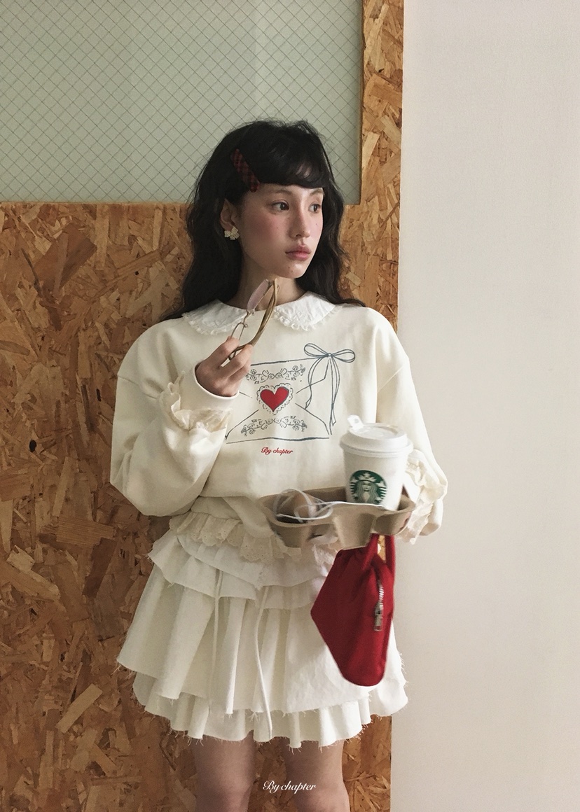 BY CHAPTER東大門實拍女裝新品人氣休閑熱賣時尚26春夏衛衣BY Chapter衛衣