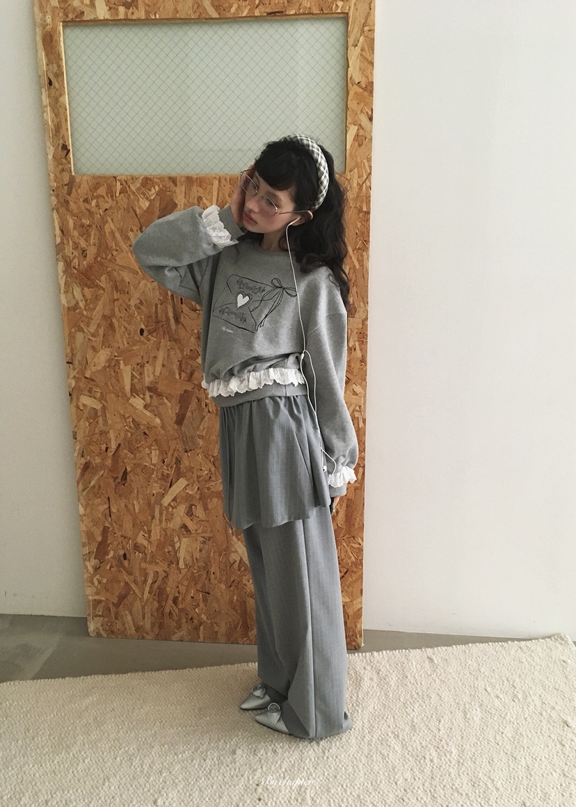 BY CHAPTER東大門實拍女裝新品人氣休閑熱賣時尚26春夏衛衣BY Chapter衛衣