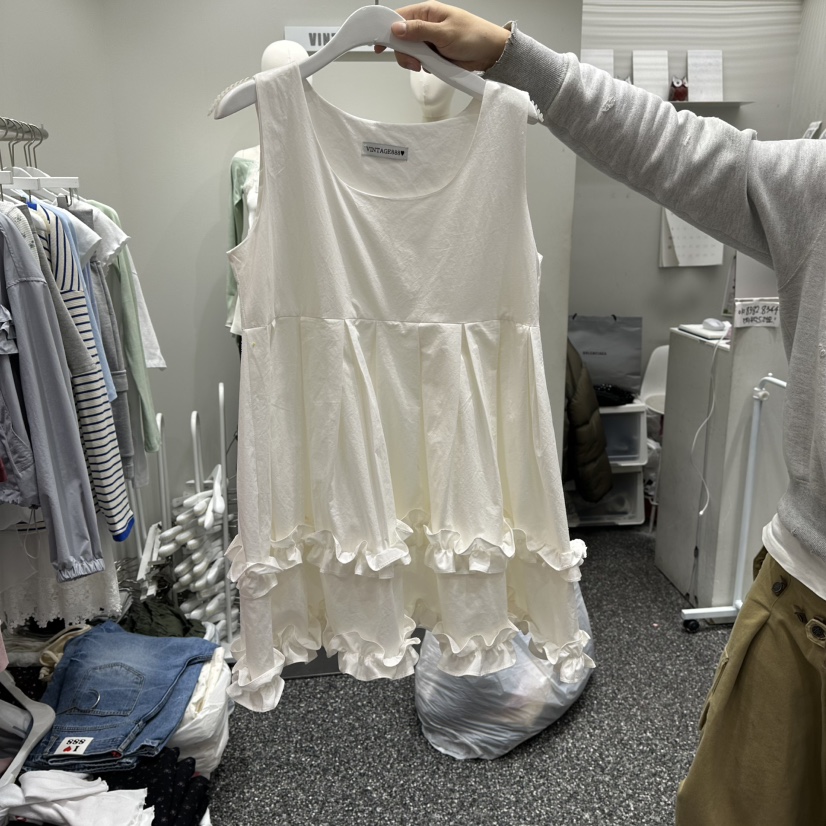 VINTAGE 888韓國代購女士新品真品熱賣人氣職業連衣裙棉VINTAGE888/TRIPLE EIGHT連衣裙圖色1