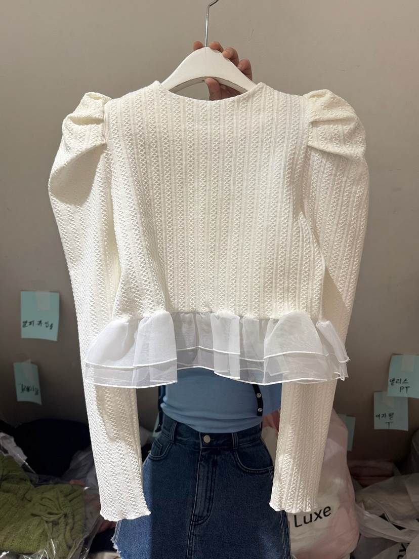 BELITA-L東大門直郵女裝新款推薦26春夏真品襯衫蕾絲衫開衫BELITA-L襯衫/蕾絲衫