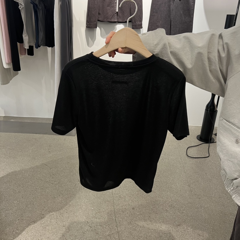 UNDERSON東大門實拍女士新款人氣休閑時尚推薦職業26春夏T恤UNDERSONT恤