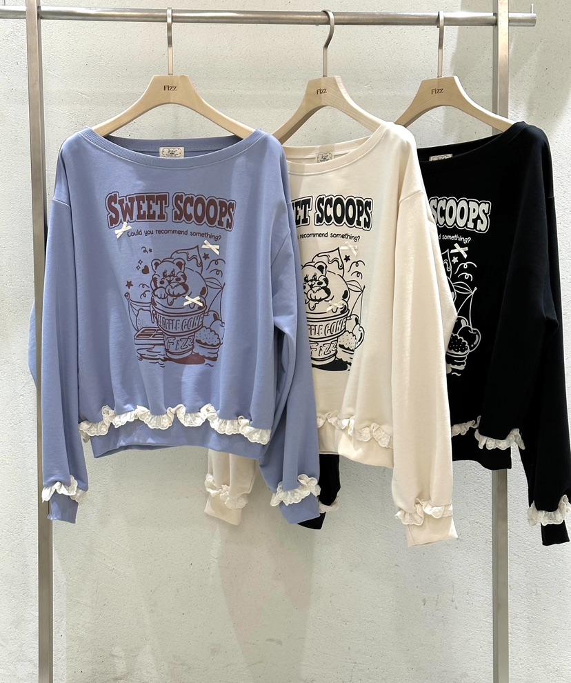 FIZZ韓國代購女士新品26春夏熱賣人氣真品休閑推薦職業衛衣FIZZ衛衣