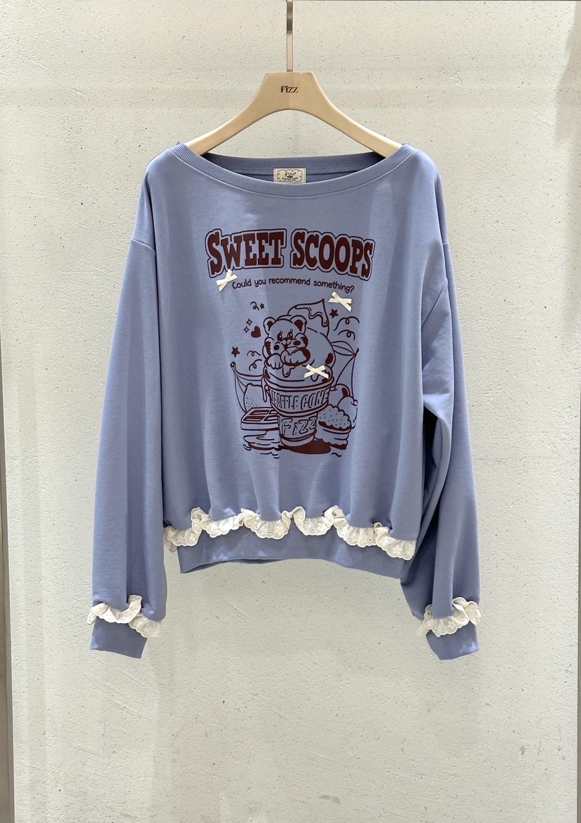 FIZZ韓國代購女士新品26春夏熱賣人氣真品休閑推薦職業衛衣FIZZ衛衣圖色2