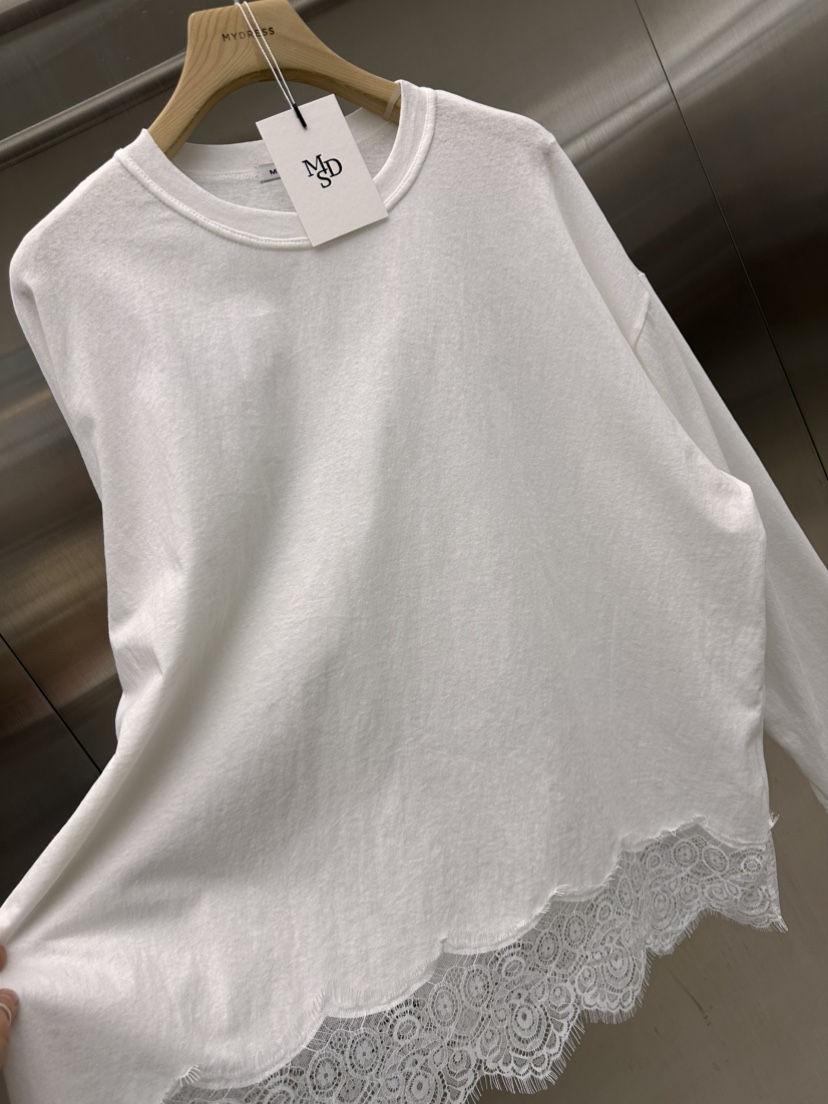 MYDRESS韓國直郵女裝新品熱賣真品人氣26春夏職業長袖T恤MYDRESS長袖T恤